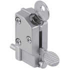 Defender Security Aluminum Step-On Keyed Patio Door Lock Image 2